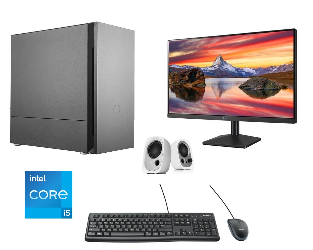 Our base model desktop computer package